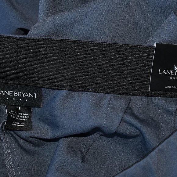 Lane Bryant Outlet Gray Pedal Pushers NWT - Picture 3 of 3